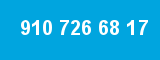 910 726 68 17 910 726 68 17